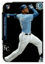 2015 Bowman Chrome #194 Paulo Orlando