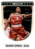 2011 Panini Hoops #128 Brandon Jennings