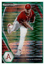 2021 Panini Prizm Draft Picks Green Pulsar Prizm #PDP99 Kevin Kopps