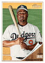 2011 Topps Heritage #9 Juan Uribe