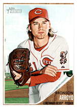 2011 Topps Heritage #120 Bronson Arroyo