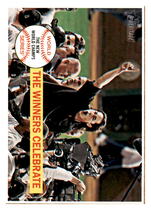 2011 Topps Heritage #237 Winners Celebrate