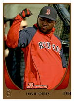 2011 Bowman Gold #119 David Ortiz