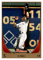 2011 Bowman Gold #153 Ichiro Suzuki