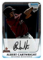 2011 Bowman Chrome Prospects #BCP32 Albert Cartwright