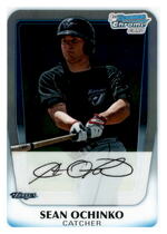 2011 Bowman Chrome Prospects #BCP47 Sean Ochinko