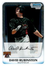 2011 Bowman Chrome Prospects #BCP55 David Rubinstein