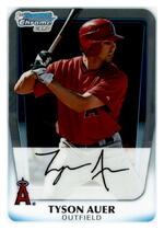 2011 Bowman Chrome Prospects #BCP76 Tyson Auer