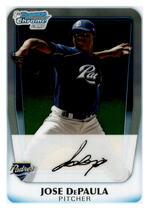 2011 Bowman Chrome Prospects #BCP119 Jose Depaula
