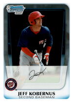 2011 Bowman Chrome Prospects #BCP128 Jeff Kobernus