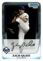 2011 Bowman Chrome Prospects #BCP143 Zach Quate
