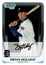 2011 Bowman Chrome Prospects #BCP173 Bryan Holaday