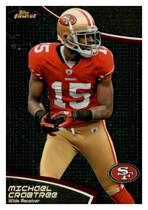 2011 Finest Base Set #91 Michael Crabtree