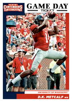 2019 Panini Contenders Draft Picks Game Day Tickets #30 D.K. Metcalf