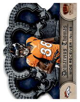 2012 Panini Crown Royale (Hobby Die Cut) #64 Demaryius Thomas