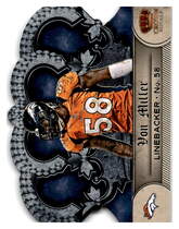 2012 Panini Crown Royale (Hobby Die Cut) #66 Von Miller