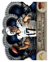 2012 Panini Crown Royale (Hobby Die Cut) #115 Philip Rivers