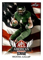 2018 Leaf Draft All-American #AA-09 Michael Gallup