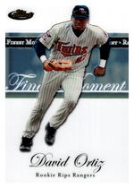 2007 Finest Rookie Finest Moments #RFM-DO David Ortiz