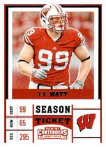 2017 Panini Contenders Draft Picks #44 J.J. Watt