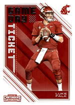 2018 Panini Contenders Draft Picks Game Day Ticket #18 Luke Falk