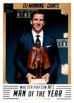 2018 Donruss Walter Payton NFL Man of the Year #WP-3 Eli Manning