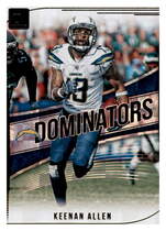2018 Donruss Dominators #D-17 Keenan Allen
