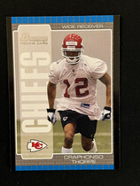 2005 Bowman Base Set #153 Craphonso Thorpe