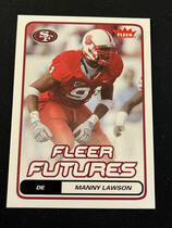2006 Fleer Base Set #165 Manny Lawson