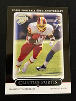 2005 Topps Black #77 Clinton Portis