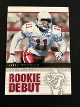 2005 Upper Deck Rookie Debut #1 Larry Fitzgerald