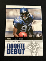 2005 Upper Deck Rookie Debut #88 Darrell Jackson