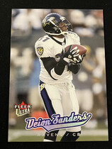 2005 Ultra Base Set #161 Deion Sanders