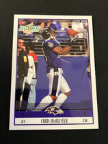 2005 Score Base Set #18 Chris McAlister