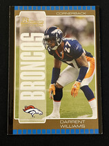 2005 Bowman Bronze #259 Darrent Williams