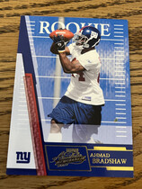 2007 Playoff Absolute Mem. Retail #153 Ahmad Bradshaw