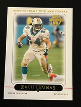 2005 Topps Base Set #105 Zach Thomas