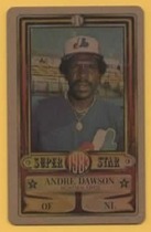 1983 Other Perma-Graphics Credit Cards Gold #8304 Andre Dawson