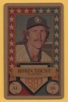 1983 Other Perma-Graphics Credit Cards All-Stars Gold #8309 Robin Yount