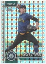 2026 Topps Chrome Geometric Refractor #176 Logan Gilbert