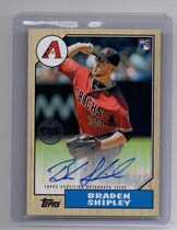 2017 Topps 1987 Topps Autos Series 2 #1987A-BS Braden Shipley