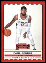 2019 Panini Contenders Front Row Seat #7 Paul George