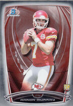 2014 Bowman Chrome #134 Aaron Murray