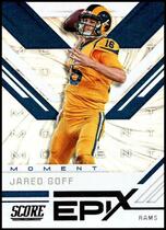 2019 Score Epix Moment #EM-1 Jared Goff
