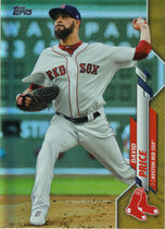 2020 Topps Gold Foil (Jumbo Box Exclusive) #299 David Price