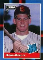 1988 Leaf Base Set #33 Shawn Abner