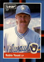1988 Leaf Base Set #106 Robin Yount