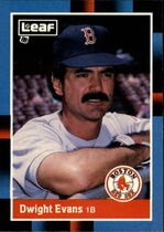 1988 Leaf Base Set #171 Dwight Evans