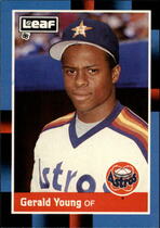 1988 Leaf Base Set #210 Gerald Young