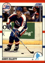 1990 Score Base Set #65 Dave Ellett